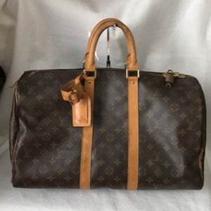 Authentic Louis Vuitton Boston Keepall 50